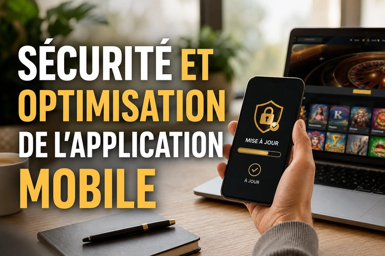 Sécurité et optimisation de l'application mobile