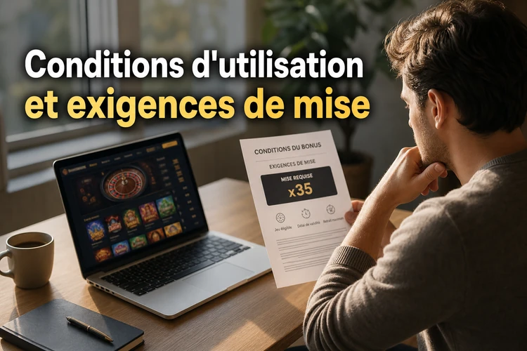 Conditions d'utilisation et exigences de mise