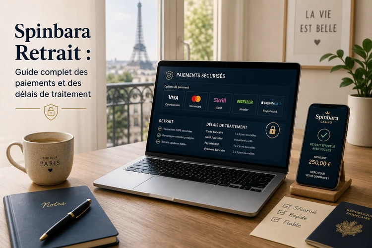 Spinbara Retrait: Guide complet des paiements et des délais de traitement