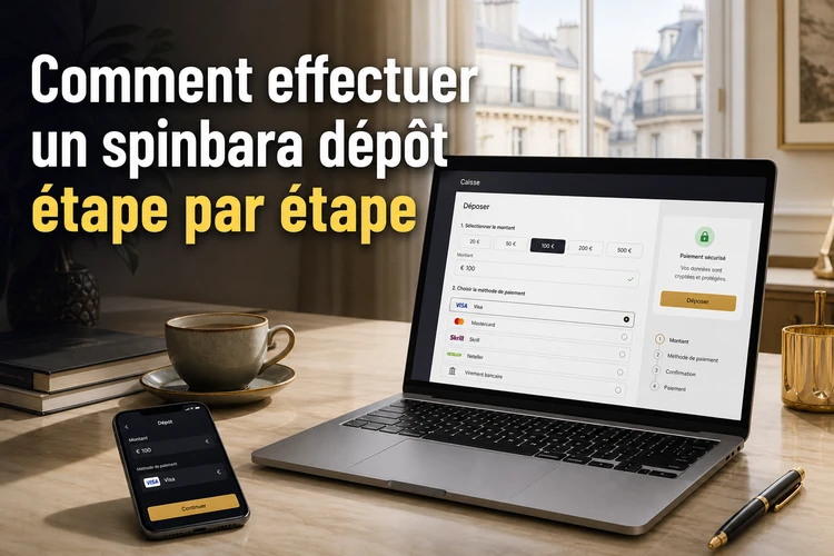 Comment effectuer un spinbara dépôt étape par étape